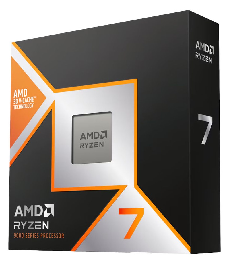 Коробка процессора AMD Ryzen 7 9850X3D
